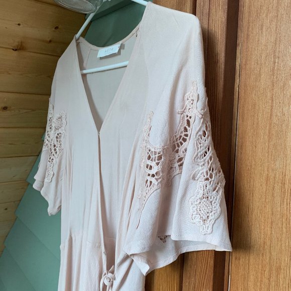 Astr Pink Wrap Dress Nordstrom - Picture 3 of 4